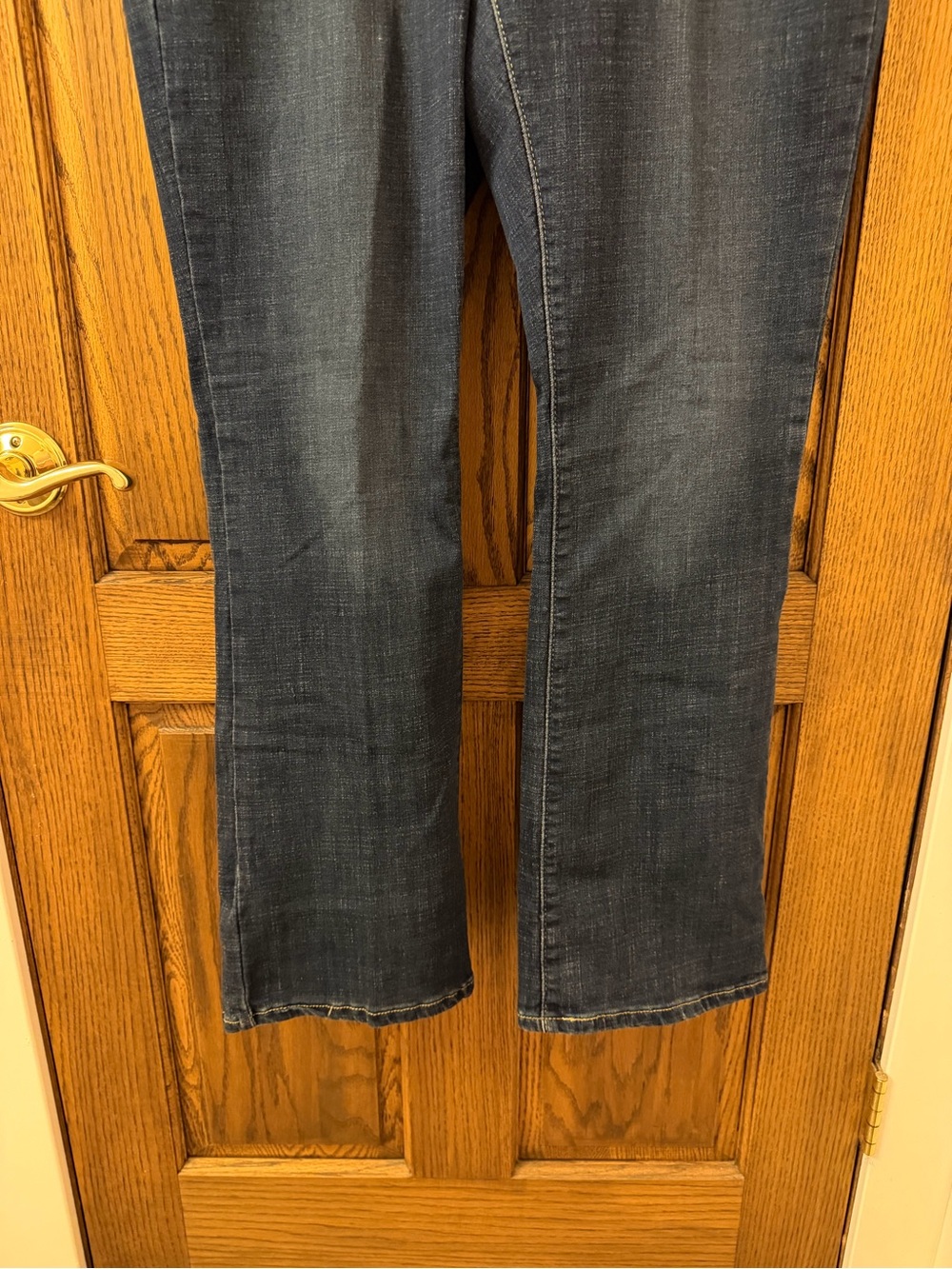 Levi Classic Bootcut Womens Dark Blue Denim Jeans Size 14 32x32 - Picture 3 of 10